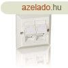 Equip Keystone Fali csatlakoz aljzat - 760301 (2 port, Cat.