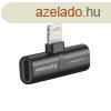 Promate Ihinge LT 2in1 Lightning adapter Black