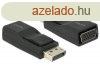 DeLock Adapter Displayport 1.2 male > VGA female Black