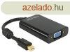 DeLock Adapter mini Displayport 1.1 male > VGA female + A