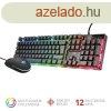 Trust GXT 838 Azor Gaming Combo keyboard & mouse Black H