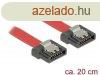 DeLock SATA 6Gb/s Cable FLEXI 0,2m Red