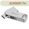 PNY 128GB Duo Link Flash Drive USB3.2 Silver