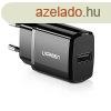 UGREEN adapter ED011, USB, 2.1A (fekete)