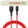 USB-kbel USB-C-hez BlitzWolf BW-TC15 3A 1,8 m (piros)