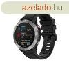 FIXED Szilikon szj Garmin QuickFit okosrhoz 20mm, fekete