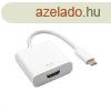 Akyga AK-AD-53 USB Type-C/HDMI Adapter White