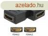 DeLock adapter HDMI famale to HDMI famale Black