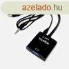 Approx APPC17 HDMI to VGA + audio adapter Black