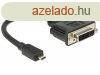 DeLock HDMI Micro-D Stecker > DVI-I (Dual Link) (24+5) Bu