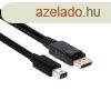 Club3D Mini DisplayPort to DisplayPort cable 2m Black