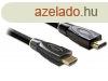 DeLock HDMI + Ethernet male/male sszekt kbel Premium 5m