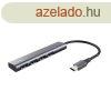 Trust Halyx USB-C to 4 Port USB3.2 Gen1 HUB Aluminium Grey