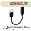 Telefon Type-C-bl Jack 3.5 mm-be val talakt - Fekete