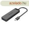 USB 3.0 4 portos hub USB-C-vel s USB 3.0 csatlakozval, TGK