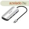 USB-C dokkollloms HDMI-hez, VGA, 3x USB 3.0, PD 0,15 m Ve