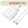 Charger USB-C 20W Essager val USB-C to Lightning cable (whit