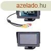 Kls monitor tolat kamerhoz 10cm 12V