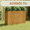 Corten acl kerti magasgys 120x40x80 cm