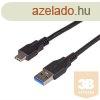 AKYGA kbel USB sszekt TypeC 3.1, 1m, Male/Male