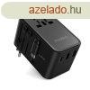 Choetech PD5022 70W EU/US/AUS/UK Travel Adapter with Built-i