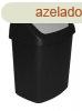 Horse Curver SWING BIN, 15L, 24,8x30,6x41,8 cm, fekete / me