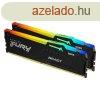 Kingston 16GB DDR5 5200MHz Kit(2x8GB) Fury Beast RGB Black