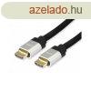 HDMI 2.1 kbel, Ultra High Speed, aranyozott, 2 m, EQUIP