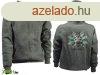 Gunki Chief Khaki Zip Sweat Kapucnis Horgsz Pulver L