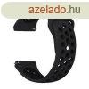 Mybandz 20SKU715 llegz szilikon raszj /fekete/ 20 mm