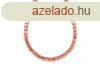Hematit kerektett kocka szin rose gold 4x4mm