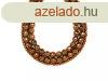 Hematit fazettlt szinezett bronz goly 8mm