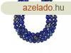 Lapis lazuli szinezett fazettlt goly 10mm