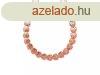 Hematit szin rose gold levl 8mm