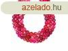 Acht tz fazettlt szinezett pink goly 8mm