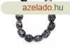 Obszidin hpehely lapcs darabok 12-14x18-19mm