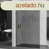 Mexen Kioto walk-in zuhanyfal - fstveg / arany profil - 90