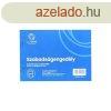 Szabadsgengedly A6 50x2lapos B.18-49/V Bluering