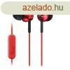 Sony MDR-EX110AP s handsfree, red