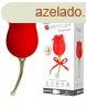 Pretty Love Rose Lover - nyelves 2in1 csiklvibrtor (piros)