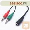 BLACKBIRD talakt Headset Stereo jack 1x 3.5mm 4 pin femal