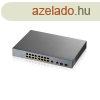 ZyXEL GS1350-18HP 16-port GbE Smart Managed PoE Switch with 