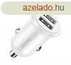 Baseus Grain Pro auts szivargyjt gyorstlt adapter 2xUSB