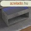 betonszrke vgtelen hats LED-es dohnyzasztal 90x50x50 c