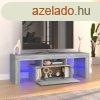 szrke sonoma szn TV-szekrny LED-lmpkkal 120 x 35 x 40 