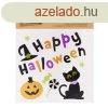 Ablakzsel Halloween cica