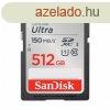 Sandisk 512GB SDXC Ultra UHS-I Class 10 UHS-I