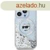 Karl Lagerfeld Liquid Glitter Choupette Head MagSafe-kompati