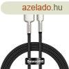 Baseus Cafule Metal Lightning Cable 2.4A 1m Black