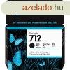 HP 3ED71A Patron Black 80ml No.712 (Eredeti)